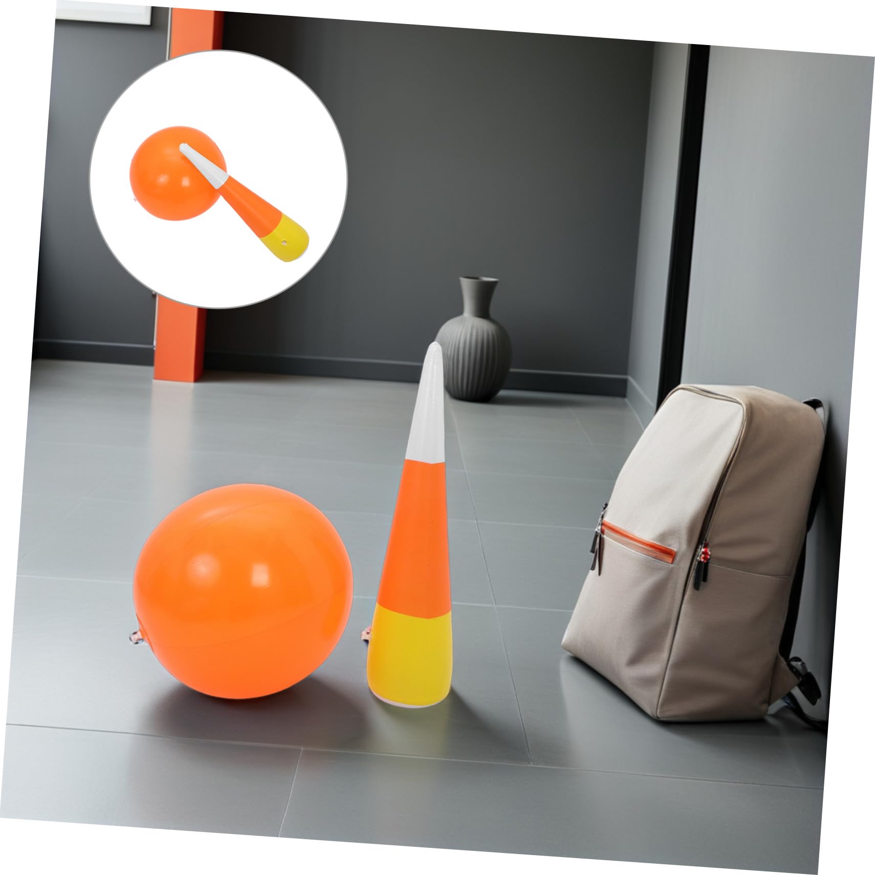 Bolos Hinchable para Adultos Set Portátil para Deportivos Interiores Mejora Habilidades Motoras y Coordinación Fiestas y Actividades Educativas