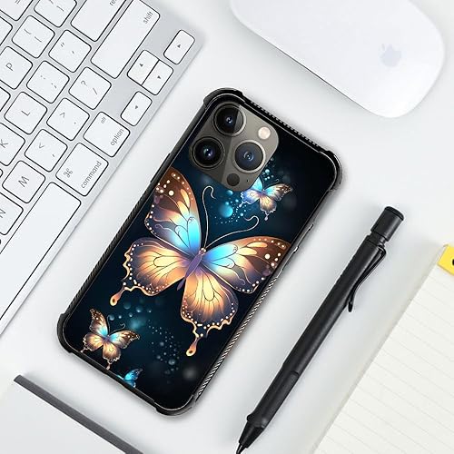 Vista 289 de Funda compatible con iPhone 13 Pro, diseño de patrón para iPhone 13 Pro, fundas para mujeres y niñas, Betsy Ross 13 estrellas de madera con bandera