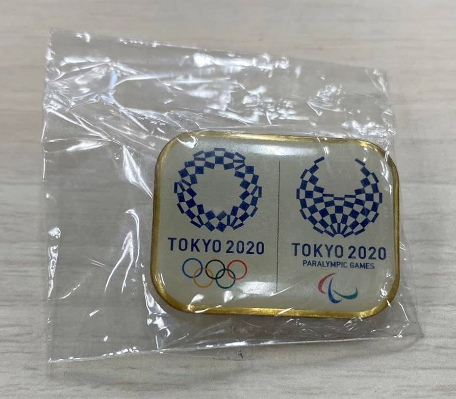 2020 東京オリンピック　P&G 職員　ピンバッジ　シリアル番号入り 2020 東京オリンピック P&G 職員 ピンバッジ シリアル番号入り