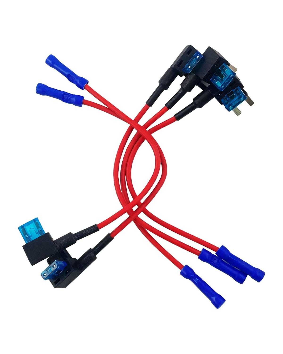 Photo 1 of 5 Pack 12V Car Add-a-Circuit Fuse TAP Adapter Mini Fuse Holder Connector
