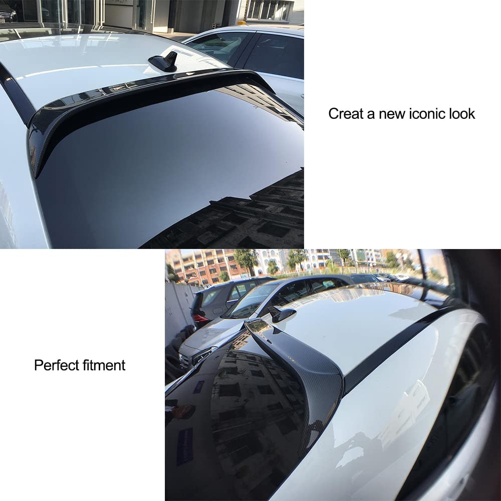 Aile de toiture de Voiture Automobile Auto Aile for Mercedes Benz W117 C117 CLA250 CLA260 CLA46 CLA45 AMG Sedan 4 Porte 2013-2017 Spoiler arrière Fibre de Carbone