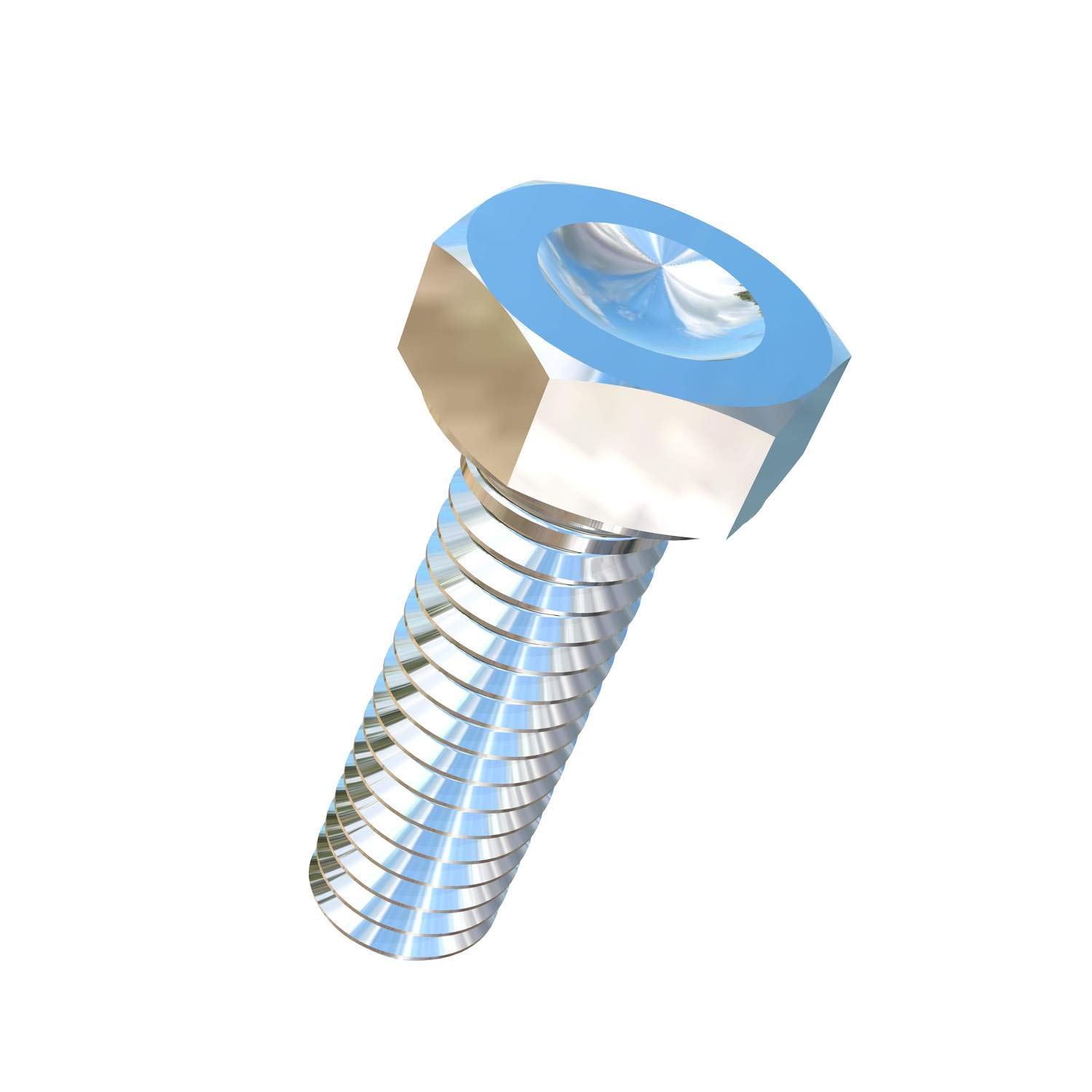 Allied Titanium 0004255, (Pack of 10) 5/16-18 X 1 UNC Titanium Hex Head Bolt, Grade 5 (Ti-6Al-4V)
