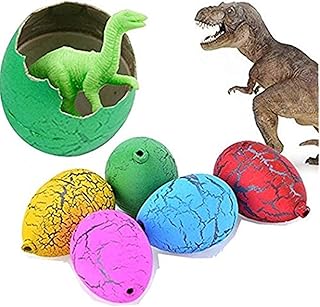 JoFAN 24 PCS Dinosaur Eggs That Hatch Growing Easter Eggs with Mini Toys Inside for Kids Boys Girls Easter Basket Stuffers Gifts Fillers Party Favors Supplies