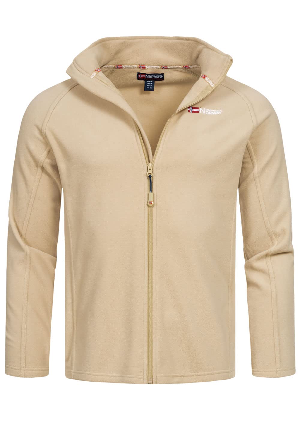 Geographical Norway Tug Men Fz - Chaqueta Forro Polar Hombre Cremallera Otoño Invierno Primavera Ciente - Suéter Hombres De Manga Larga De Piel Suave Aire Libre