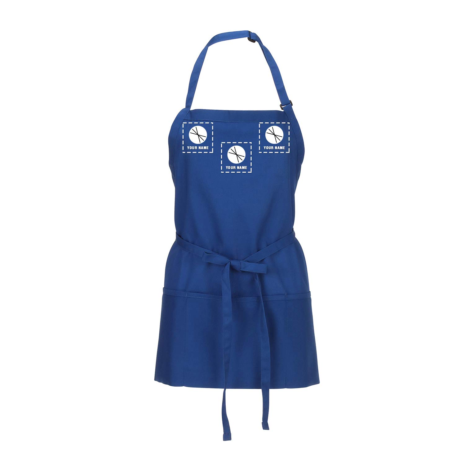 Chef Works Custom Unisex Three Pocket Apron