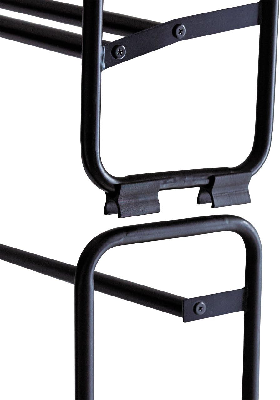 天馬 PRX Beauty Style Telescopic Shoe Rack 2 Tier Black
