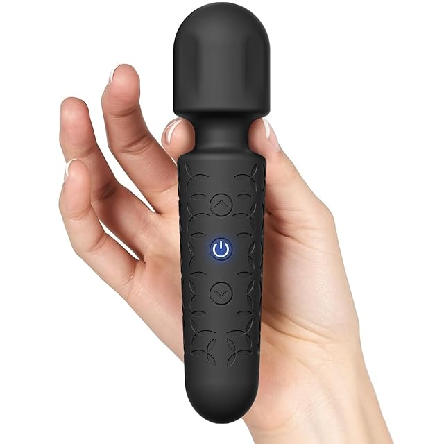 Manual Travel Relaxation Massager Cordless Handheld Body Massage Tool Black