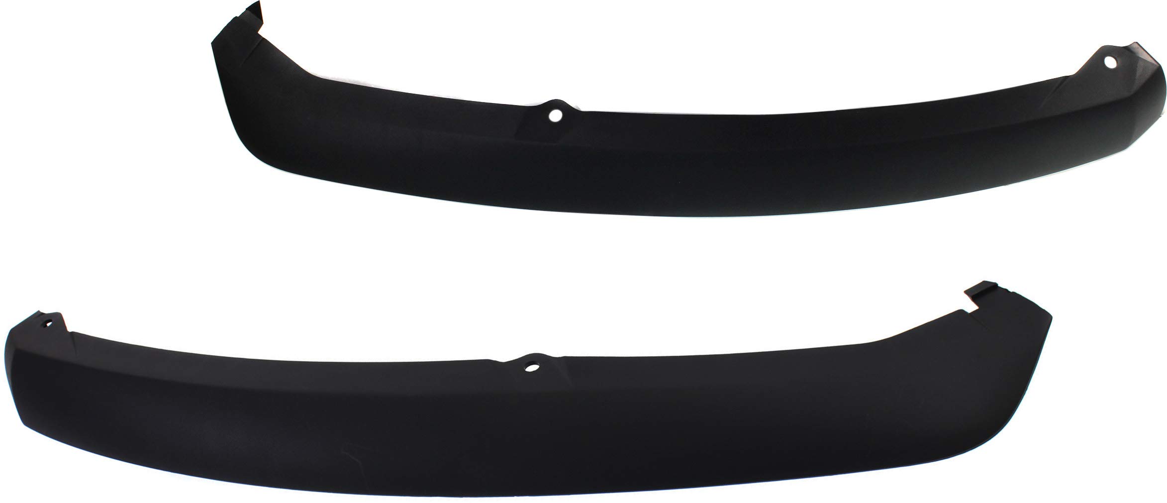 Front Valance Set of 2 Compatible with 2012-2014 Ford Focus Textured Driver and Passenger Side