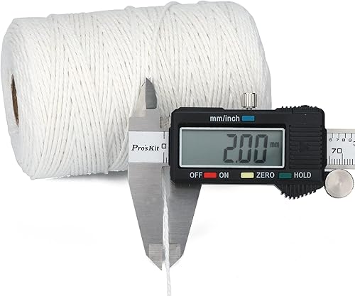 Miniatura 2 de Cordel de algodón para usar en la cocina para atar carne preparada en casa hacer salchichas o para manualidades y aplicaciones de jardinería