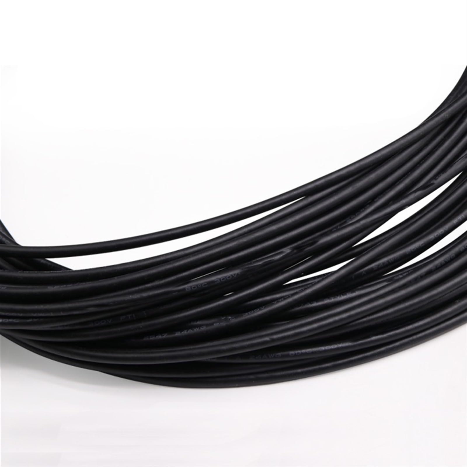 Cable Ethernet, 10 m, 30, 28, 26, 24, 22, 20, 18 AWG, audio por canal, 2-8 núcleos, cable blindado, conector de extensión UL2547 (28 AWG x 10 metros, 2 núcleos).(20 AWG x 10 meters 7Cores)