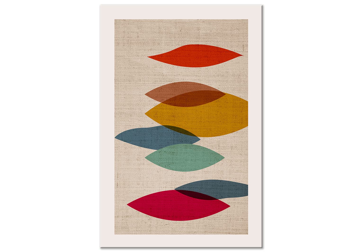 murando Cuadro Acústico Abstracto 80x120 cm espuma acústica absorbe | sonido aislamiento lienzo de 1 pieza Impresión Artística Decoración de Pared Naturaleza Pradera Campo