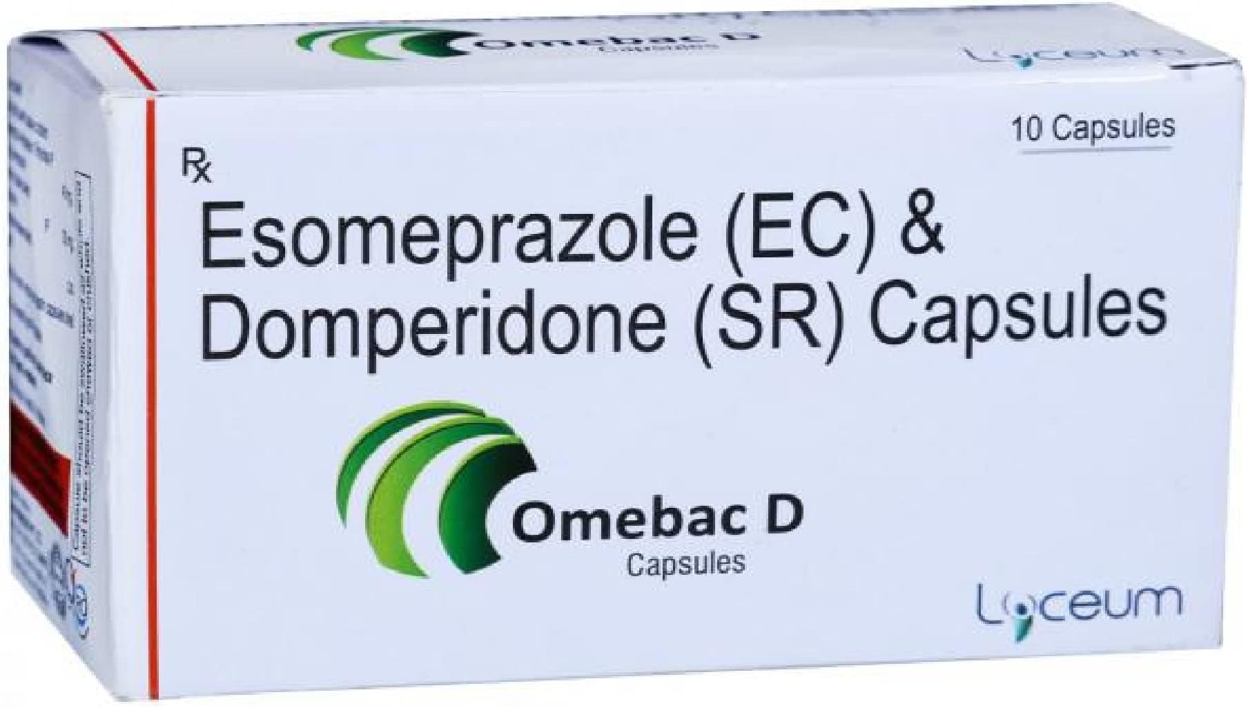 OMEBAC D - Strip of 10 Capsules
