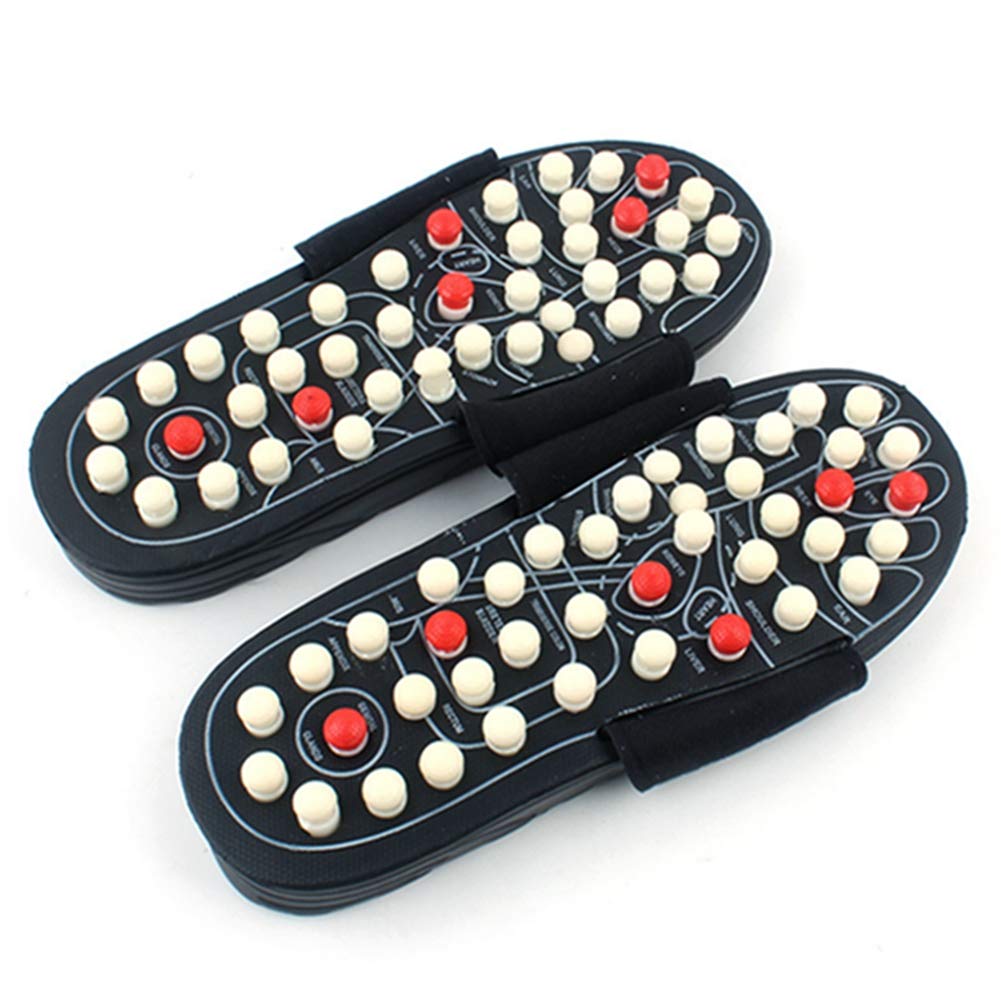 Appareil de massage des pieds - Chaussures de thérapie magnétique - Thérapie Anself, Acupression - Pantoufles de réflexologie, sandales pour homme