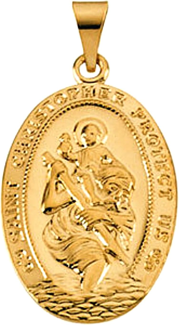 St christopher medal for men Clearance