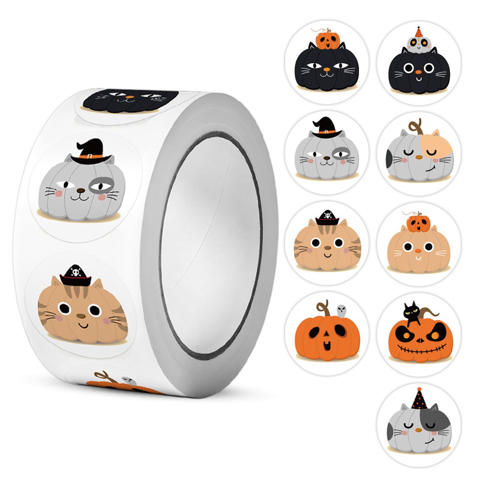 Amazon.co.jp: ハロウィンロールステッカー ハッピーハロウィン