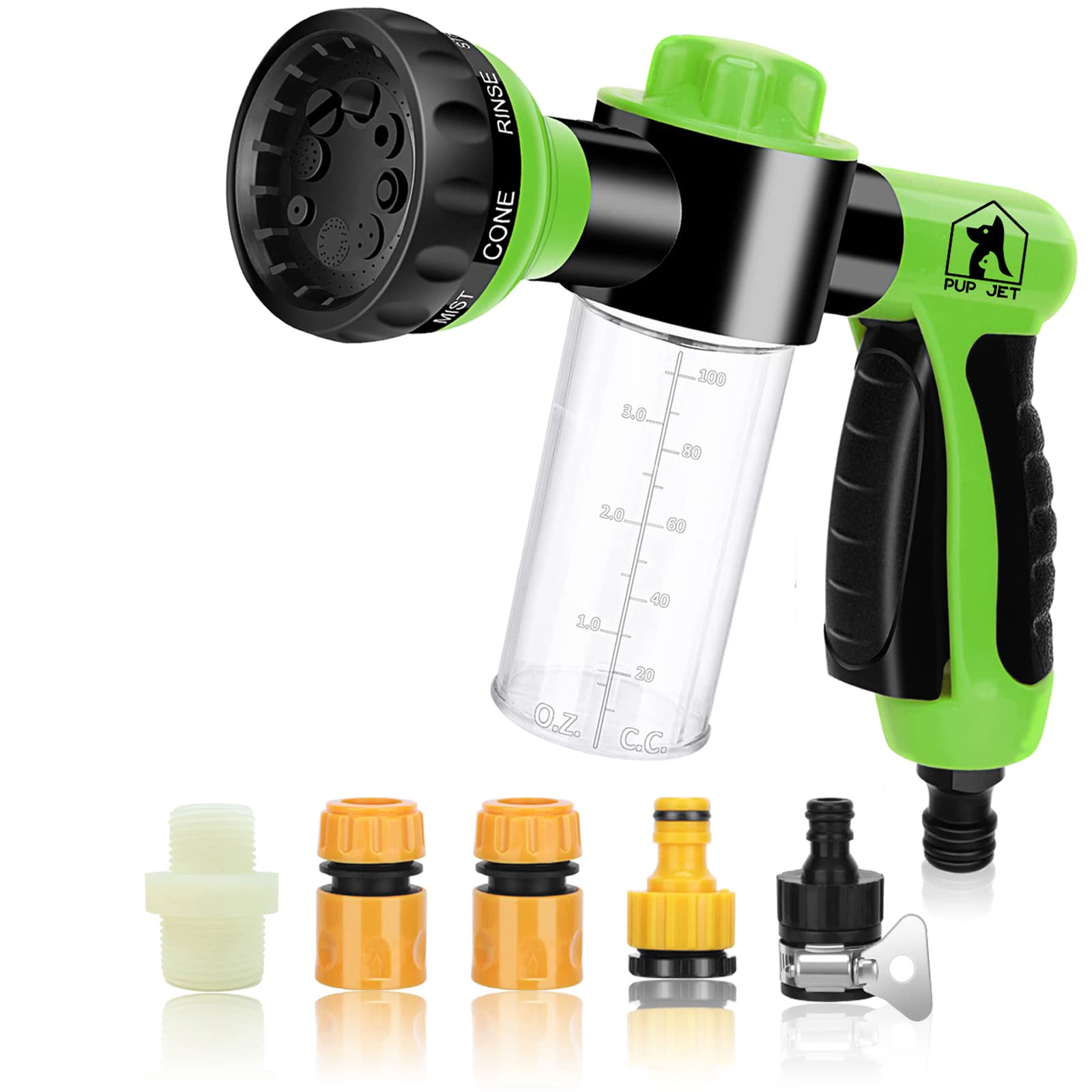 Pup Jet™ Dog Wash, Pup Jet Dog Wash Shower Hose Attachment, Car Wash