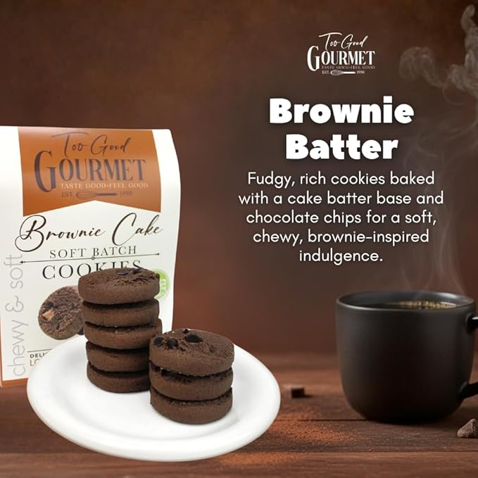 Brownie Cake Batter Cookies Too Good Gourmet 3-Pack miniatura 3