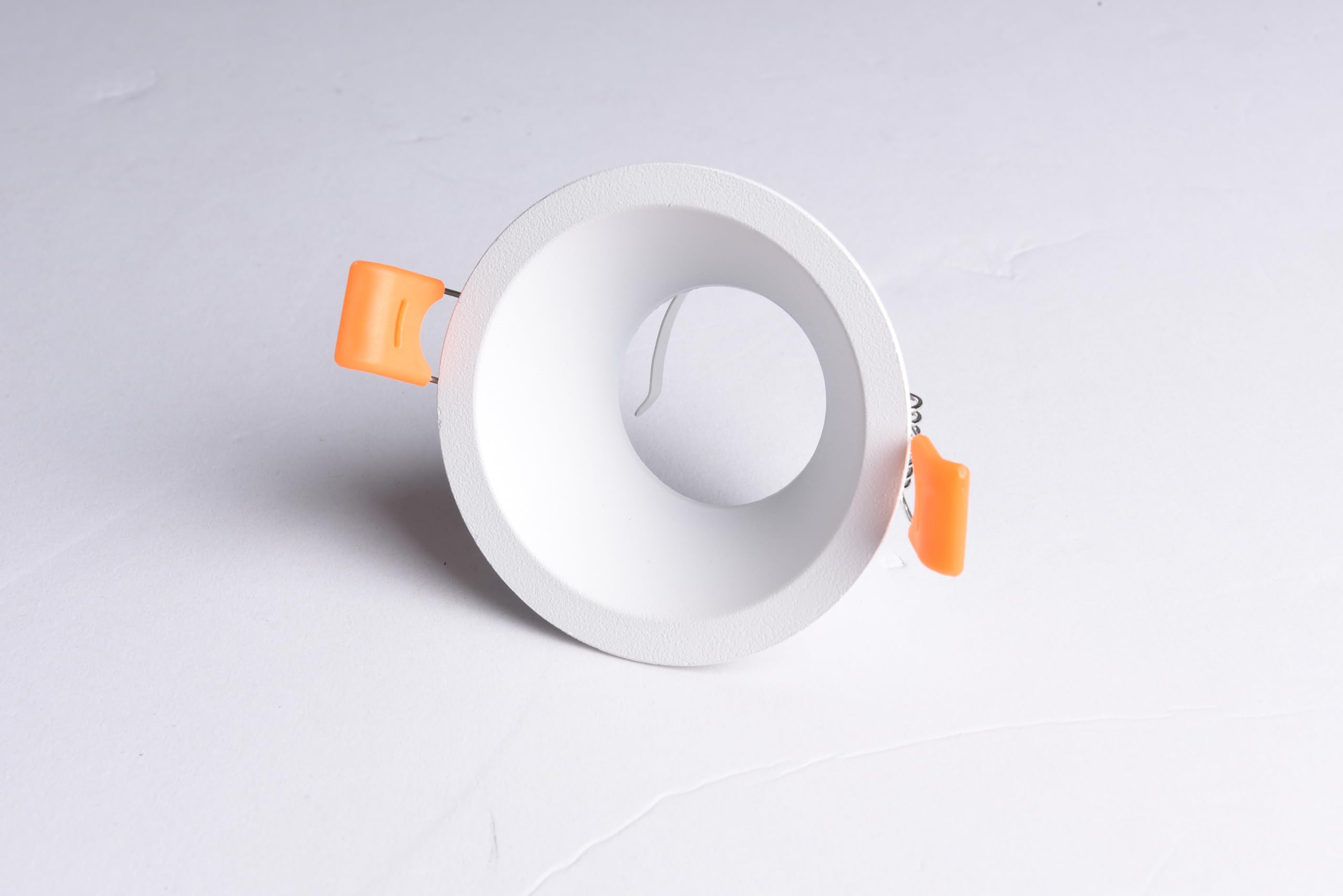 wonderlamp Pack 5 unidades Foco empotrable Confort redondo blanco. Portalámparas GU10 incluido (W-E000131)