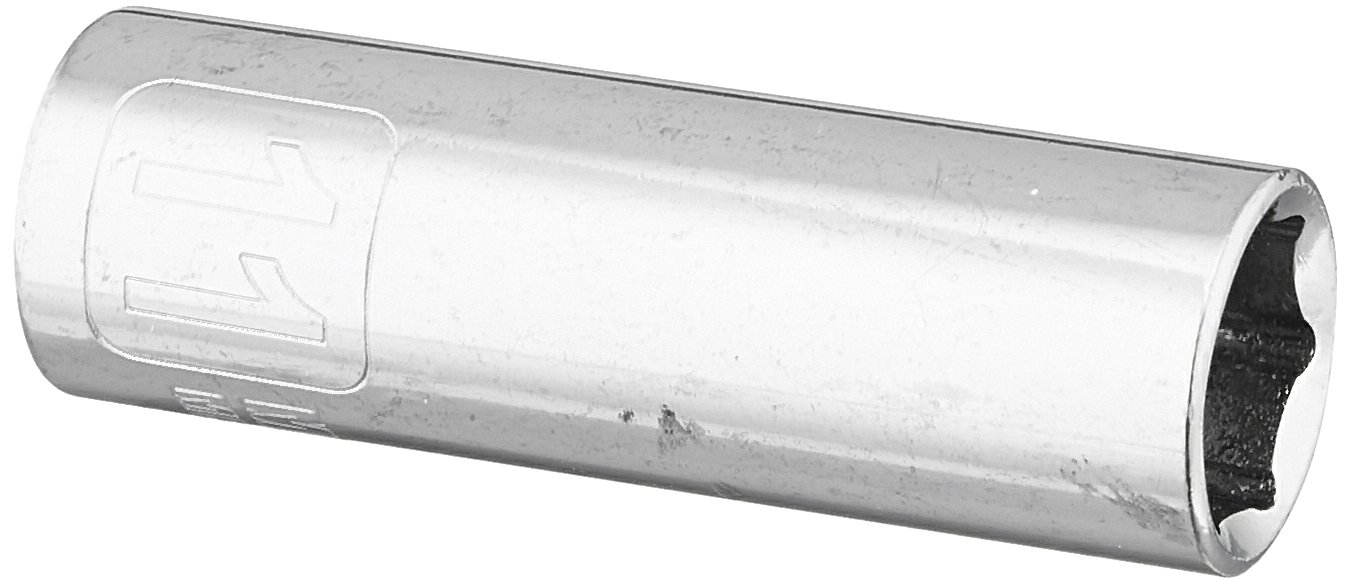 Standard Plumbing Supply 213652 APEX TOOL GROUP-Asia Master Mechanic 1/4" Drive 6 Point Deep Well Socket, 11mm