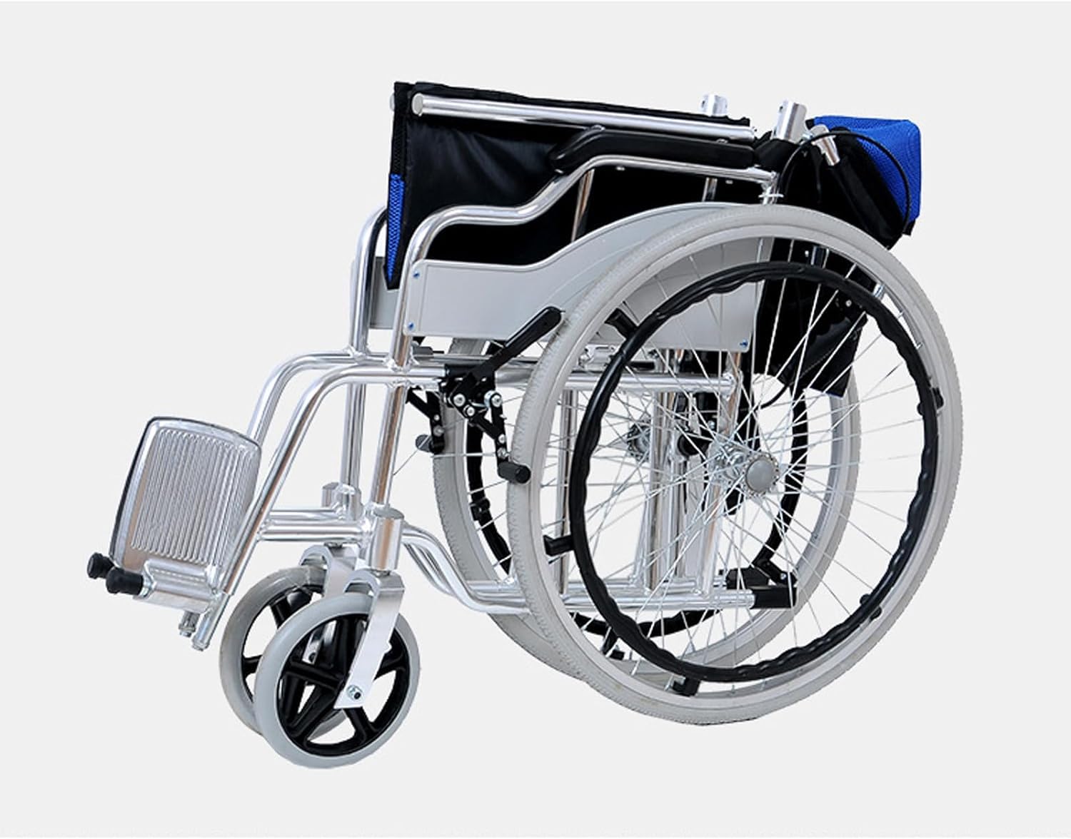 Wózek inwalidzki Aluminium transportrolstoelen Ouderenvervoer Lichte rolstoelen Lichtgewicht rolstoel Zelfrijdende rolstoelen wygodne