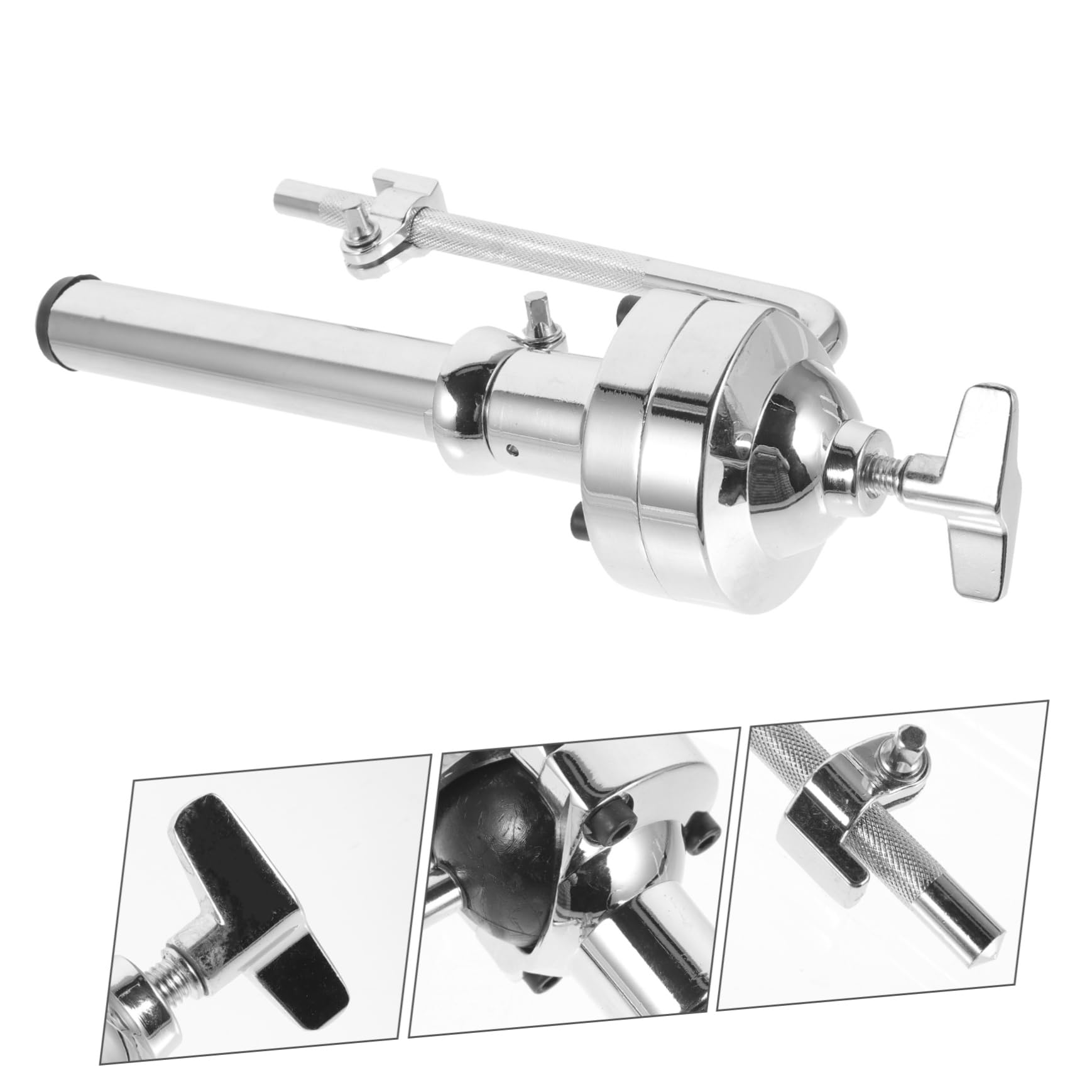 Piedini In Gomma Per Grancassa - 2 Pezzi, 3.3x3 Cm, Con Dadi Di Bloccaggio, Antiscivolo - Foto 12