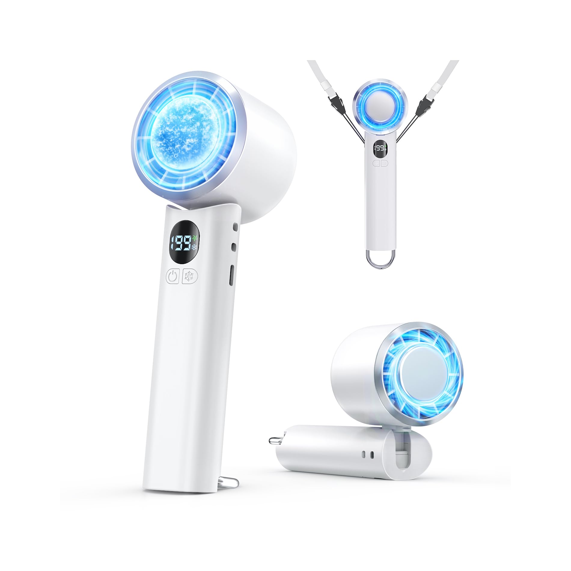 oneus ファヌン ハンディファン Amazon | 【2025革新＆超高速モーター搭載】 携帯扇風機 冷却
