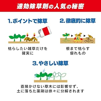 Amazon | 速効除草剤2L WSJ-2L | 除草剤