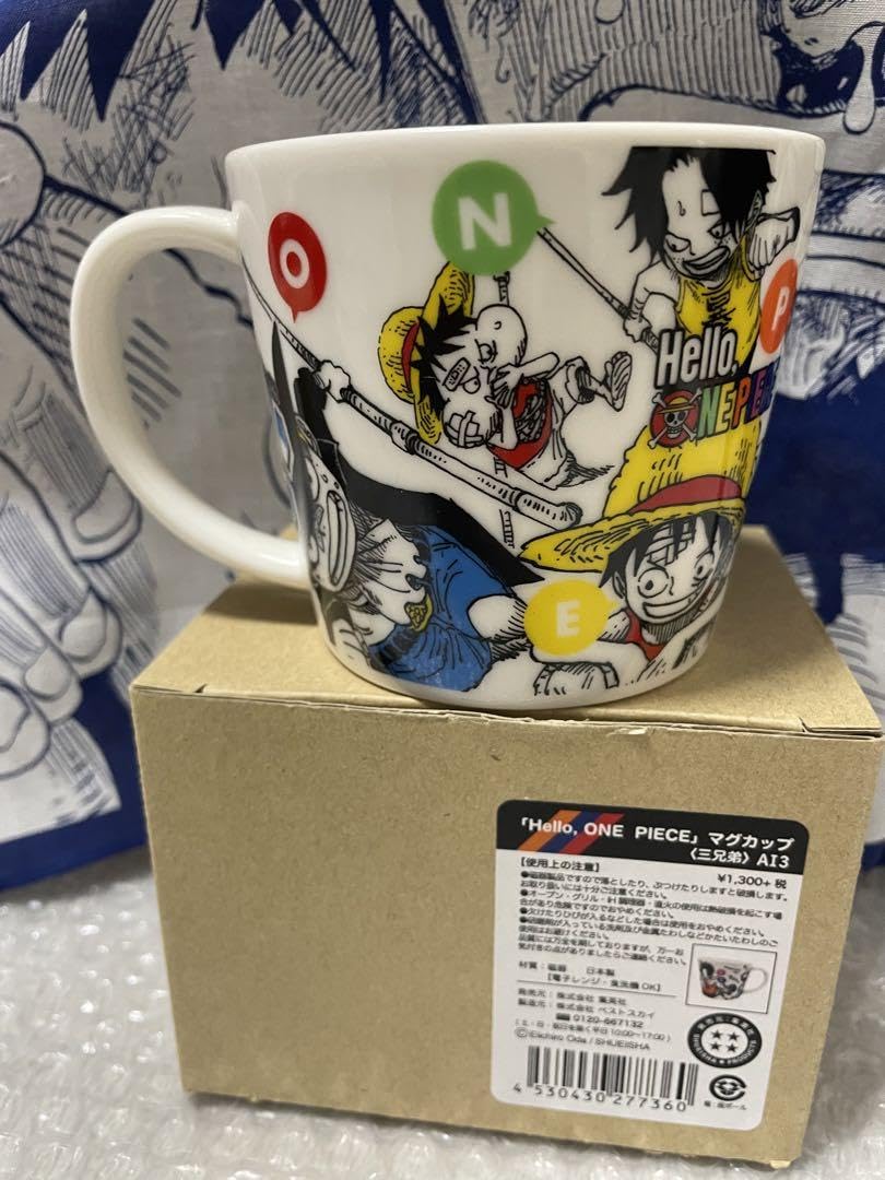 Hello Hello ワンピース マグカップ サボ バースデー ジャンプ 麦わら