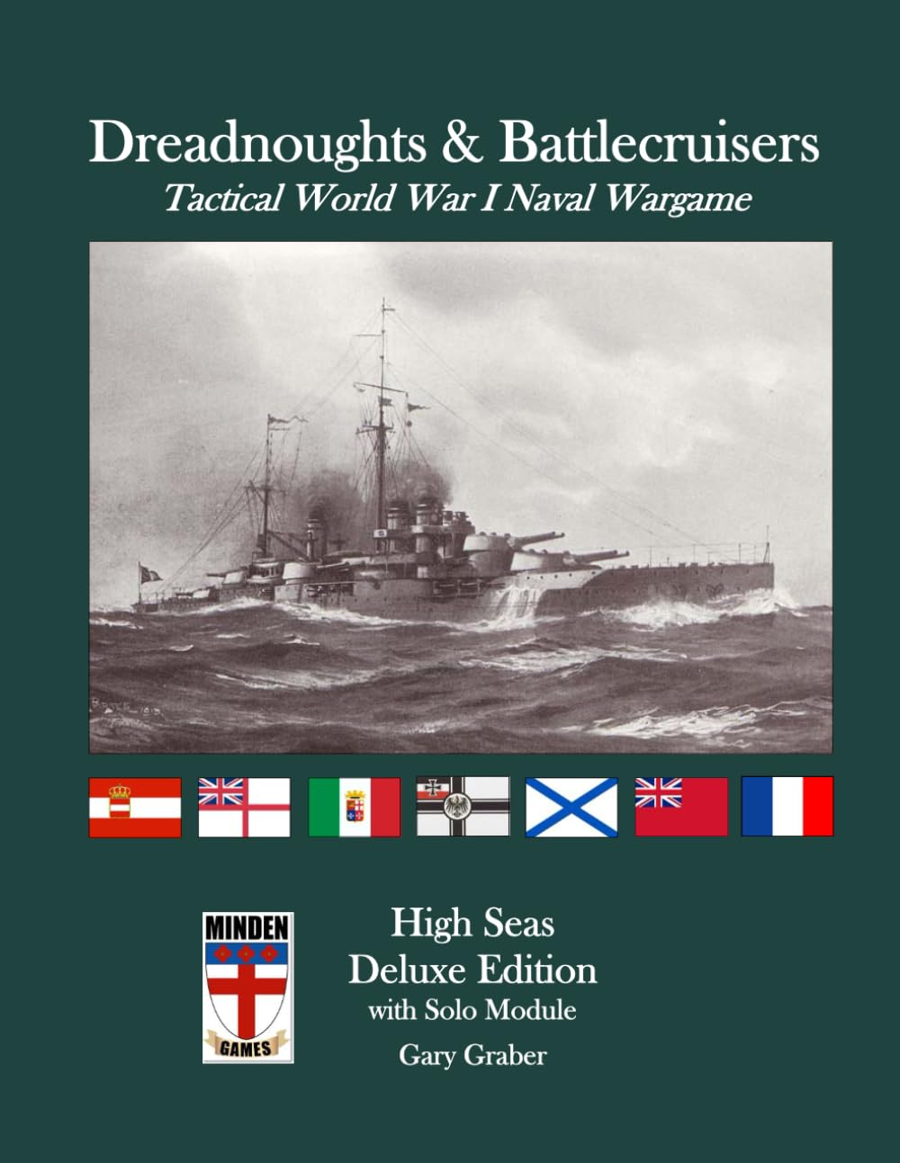 Dreadnoughts & Battlecruisers: High Seas Deluxe Edition: Minden's Tactical WW1 Naval Combat Wargame