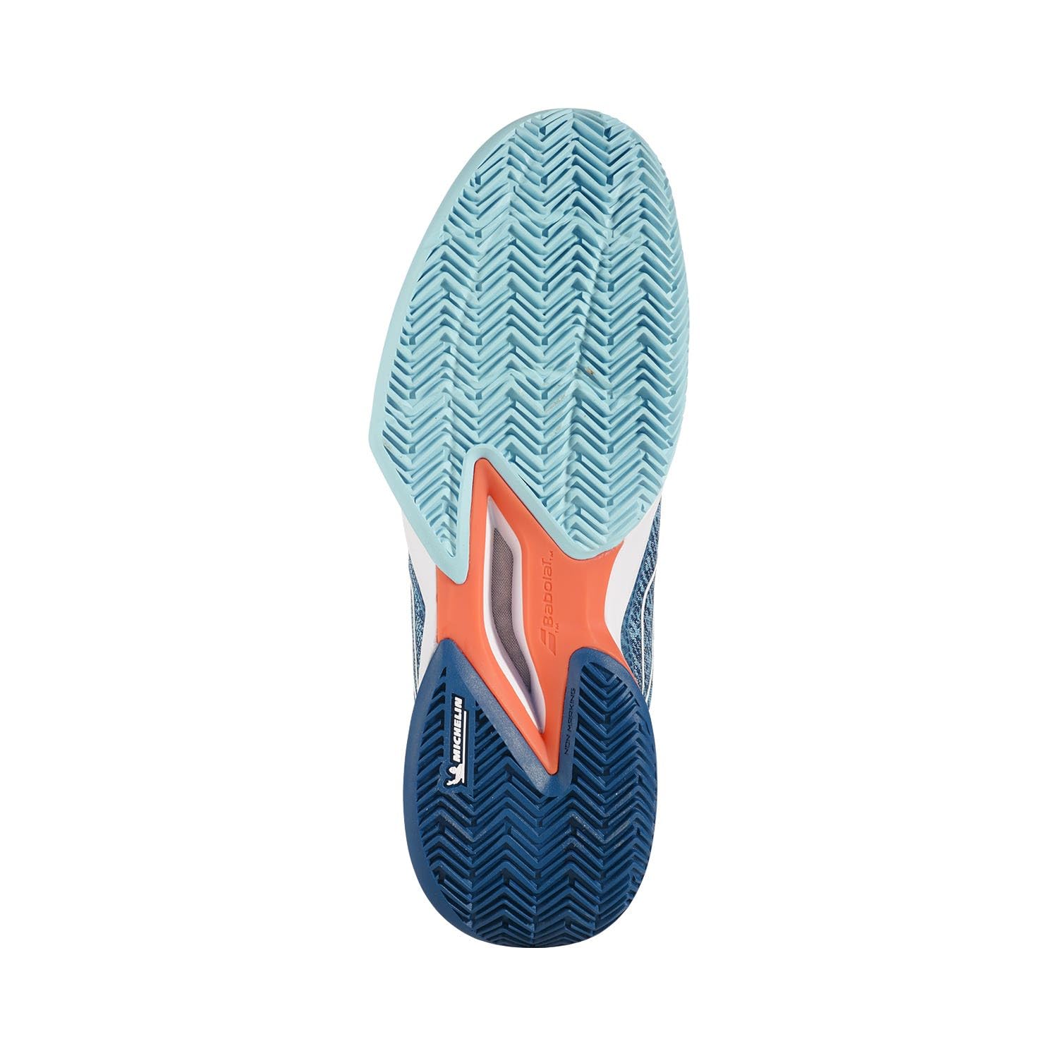 Babolat Jet Mach 3 Clay Azul/Naranja Hombre 30523631