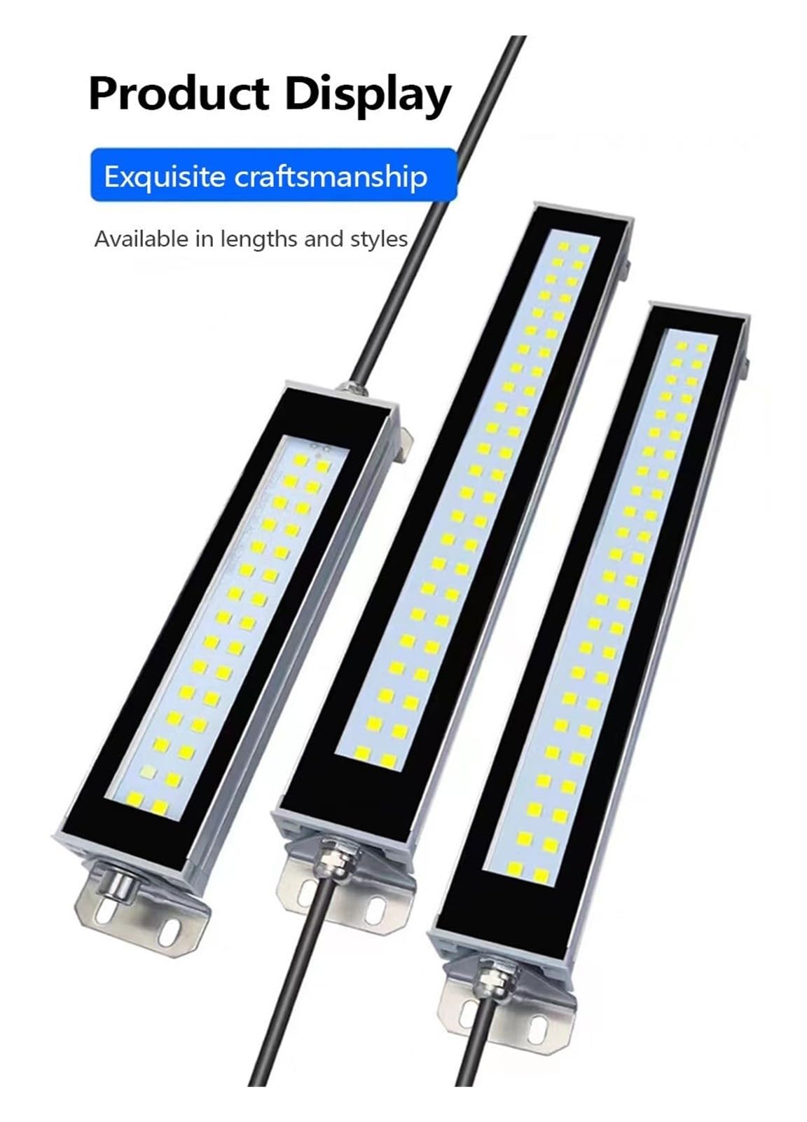 Lampa Robocza LED Obrabiarki AC/DC Ze Stopu Aluminium IP67