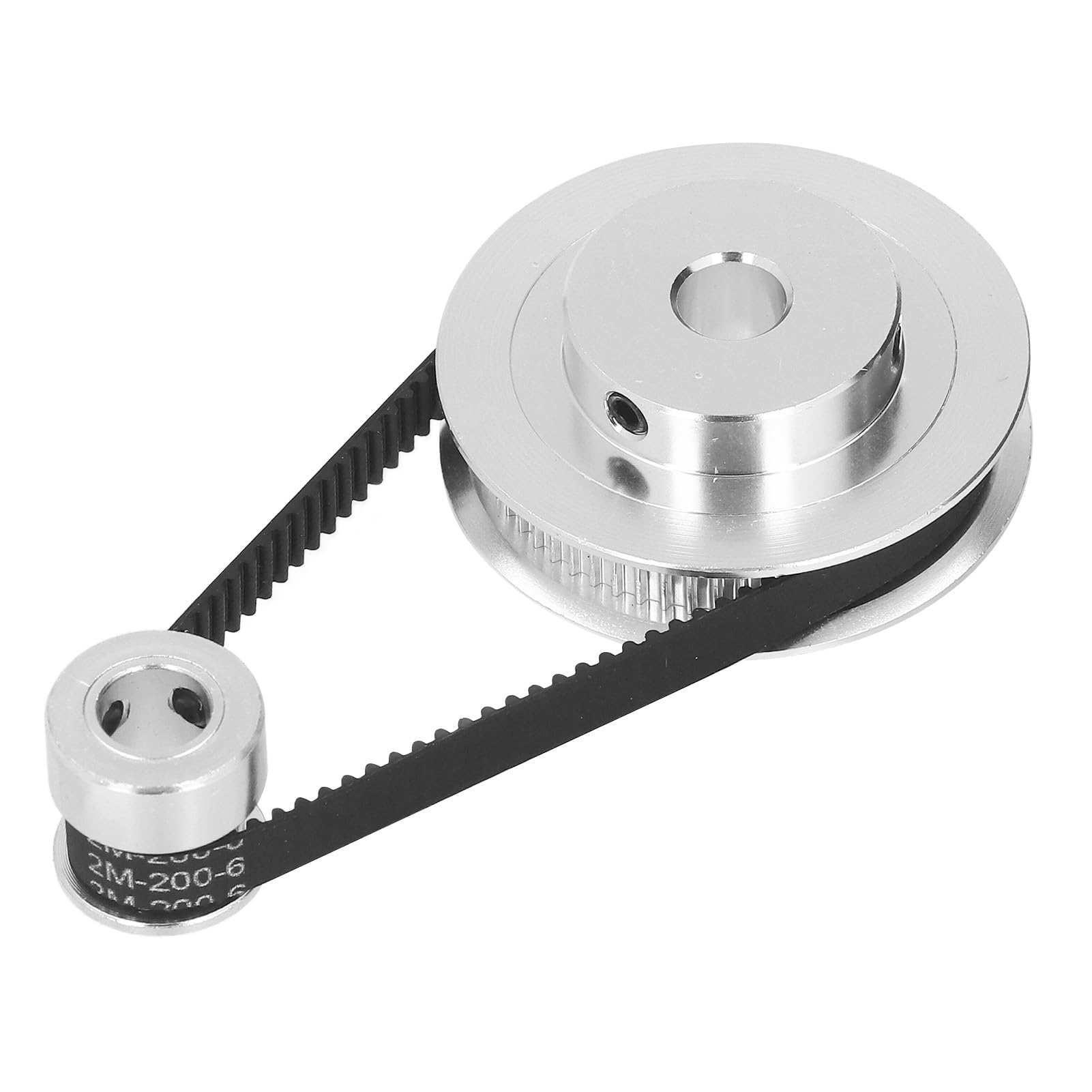 Cocoarm Ruota Sincrona, Puleggia Dentata in Lega di Alluminio, Ruota Sincrona, 20 60 Denti per Accessori per Stampante 3D (Alesaggio 8 mm / 0,31 pollici)