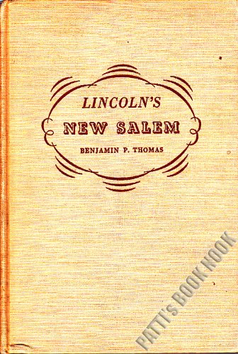 Lincoln's New Salem B000M9O7NA Book Cover
