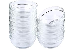 Endearing 4" Glass Kitchen Prep Bowls: The Culinary Edge for Every Feast