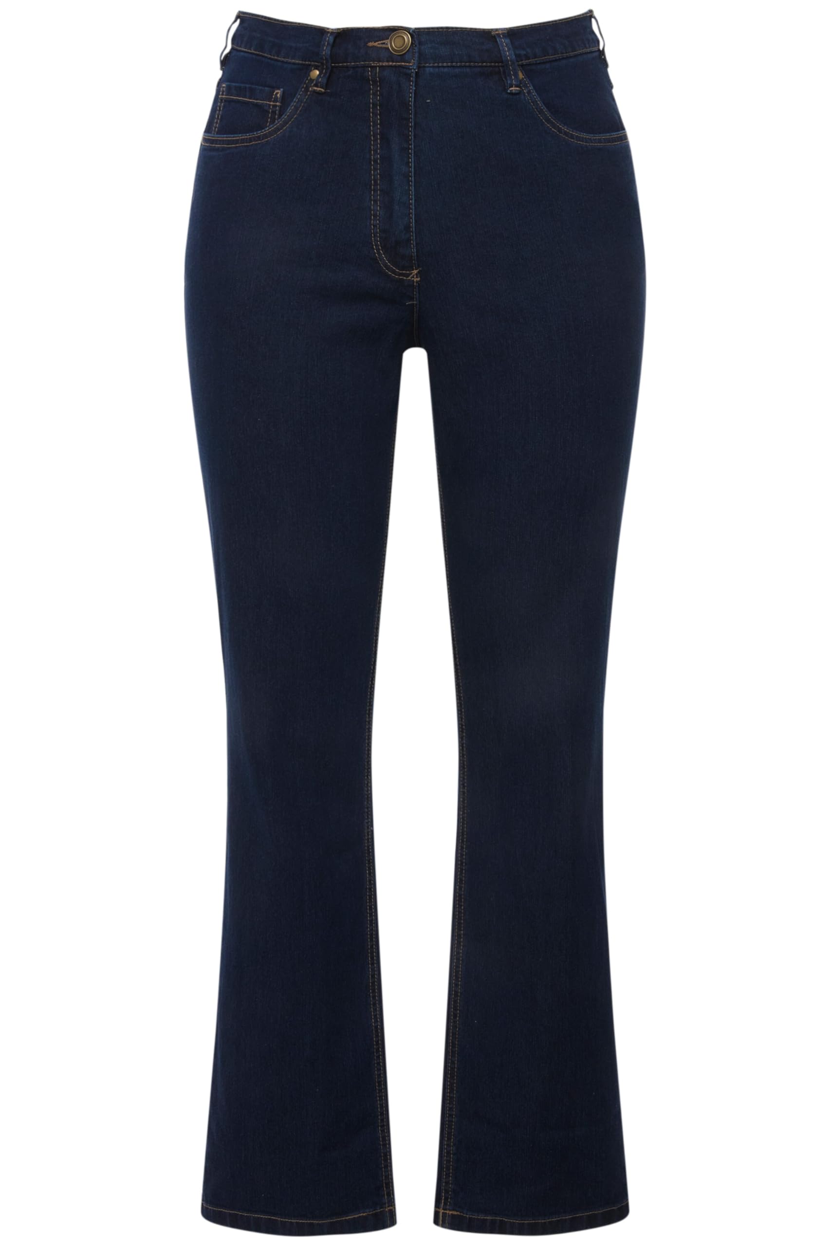 Ulla Popken Femme Grandes Tailles Jean Mandy 5 Poches, Jambe Droite, matière Stretch 702859