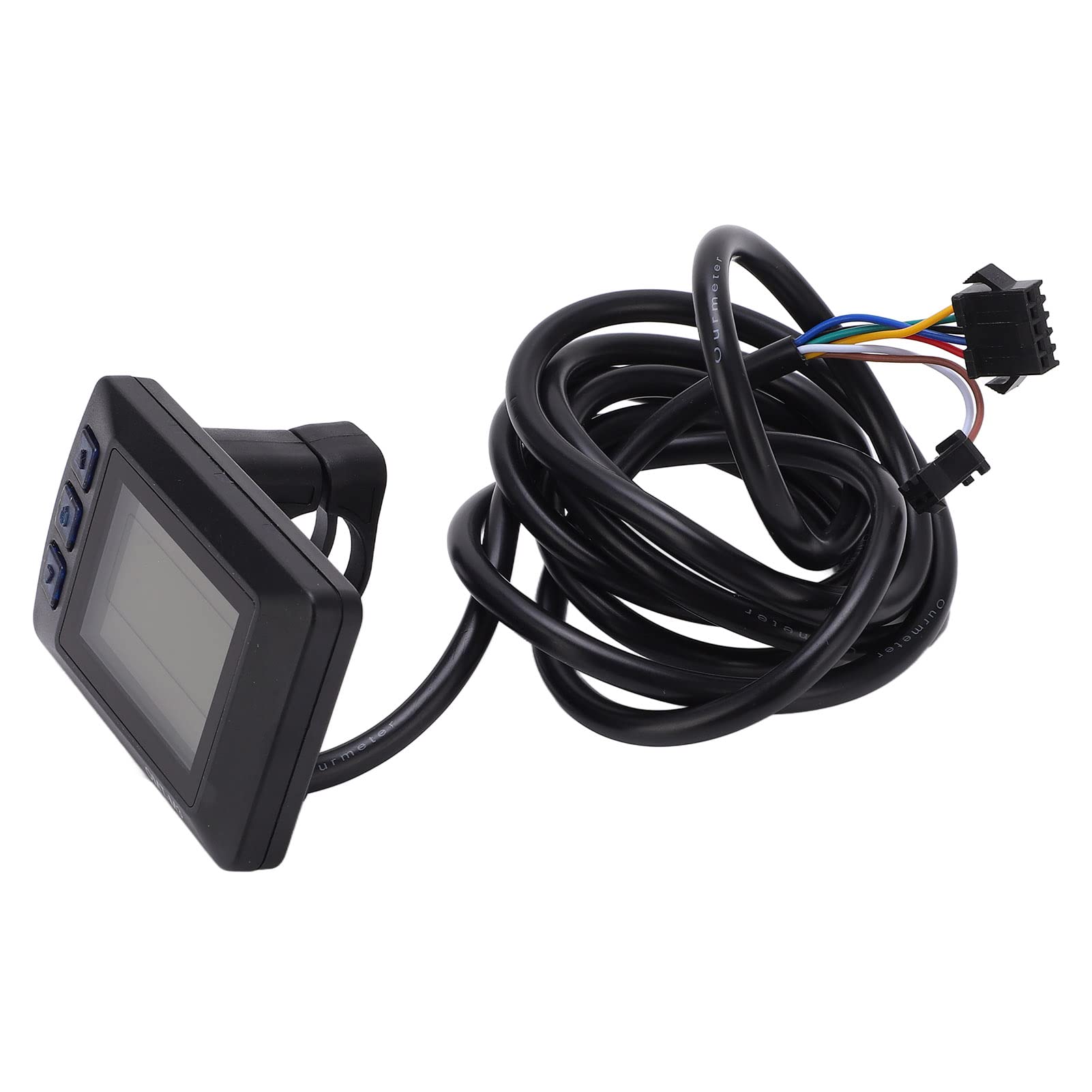 Display LCD 36V 48V Display LCD per Bicicletta Elettrica con Connettore Impermeabile Pannello di Controllo Display LCD OMT‑M36 Display LCD per Bicicletta per la Modifica della Bici Elettrica