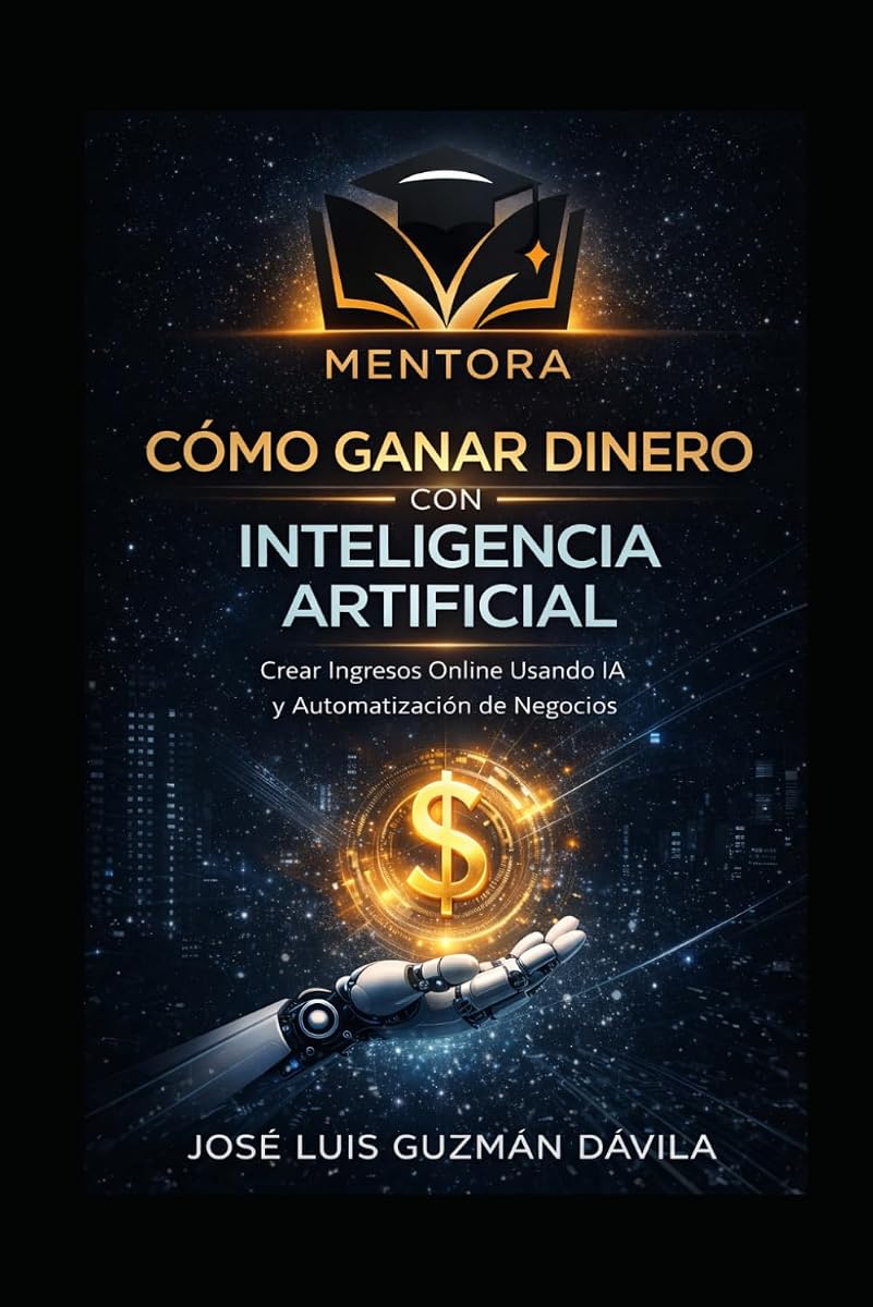 Cómo Ganar Dinero con Inteligencia Artificial: Guía práctica para crear ingresos digitales usando herramientas de IA sin saber programar ni tener ... Artificial Aplicada) (Spanish Edition)