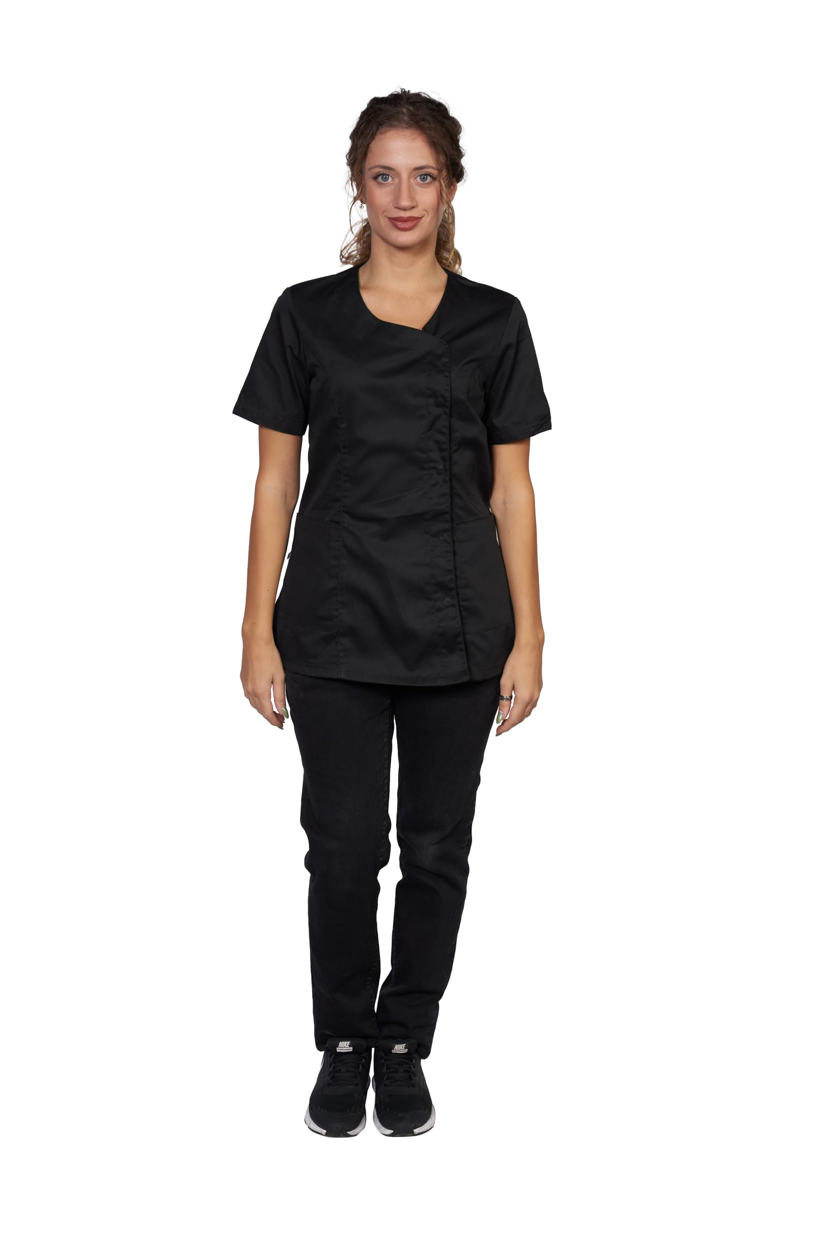 Ensemble uniforme veste pantalon OSS esthéticienne infirmière sanitaire esthétique