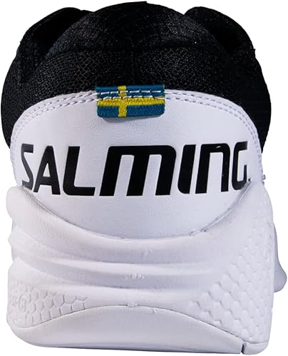 Miniatura 3 de Salming Recoil Kobra - Zapatos de cancha para hombre (negroblanco y blanconegro) (squash, raquetball, voleibol, pelota de floorball)