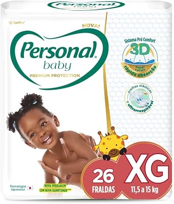 Personal Baby Premium Protection XG, 26 unidades