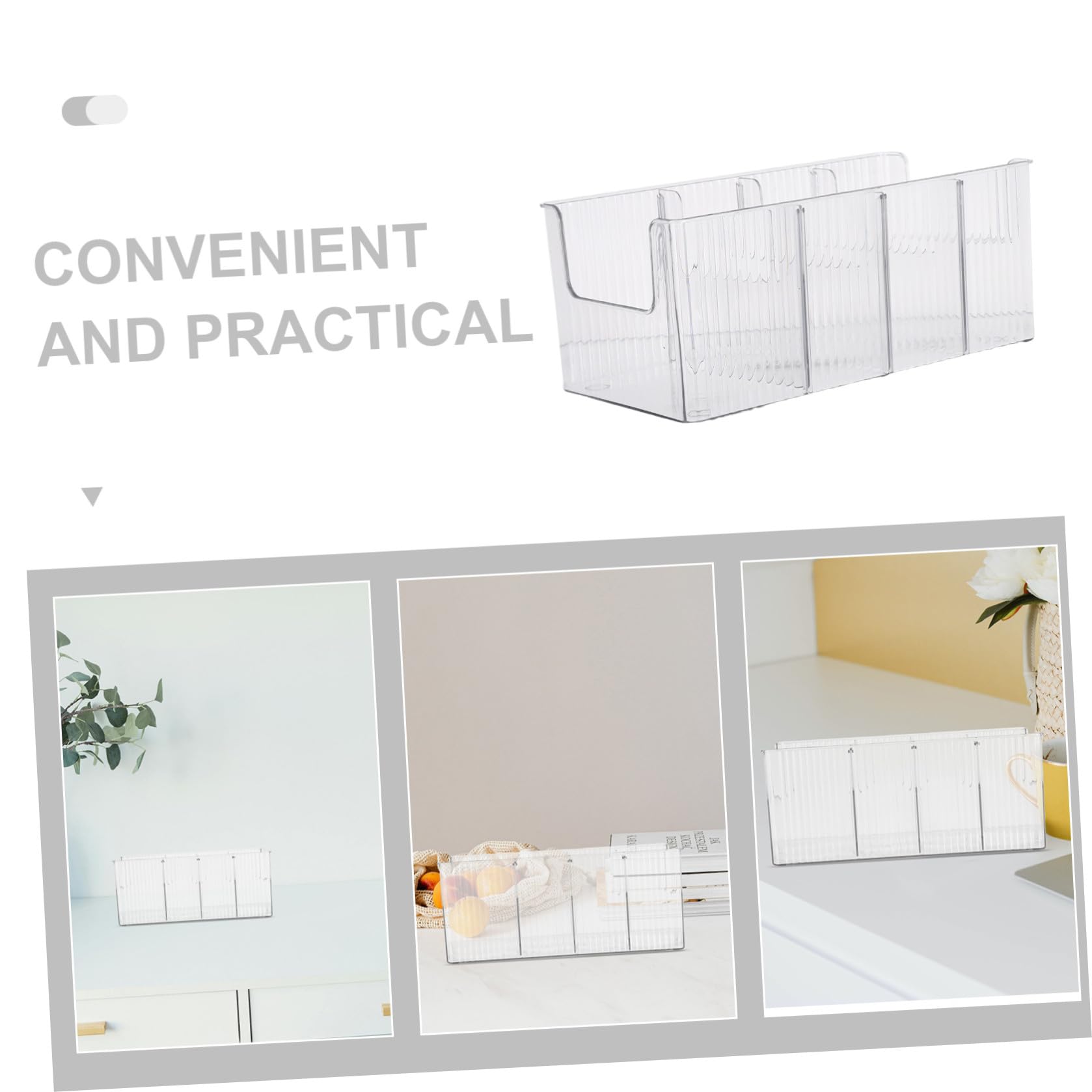 Cabilock Porta CD Trasparente in Plastica Resistente Scatola Porta CD 40 Custodie Standard per Casa e Viaggi Set da 2 Pezzi