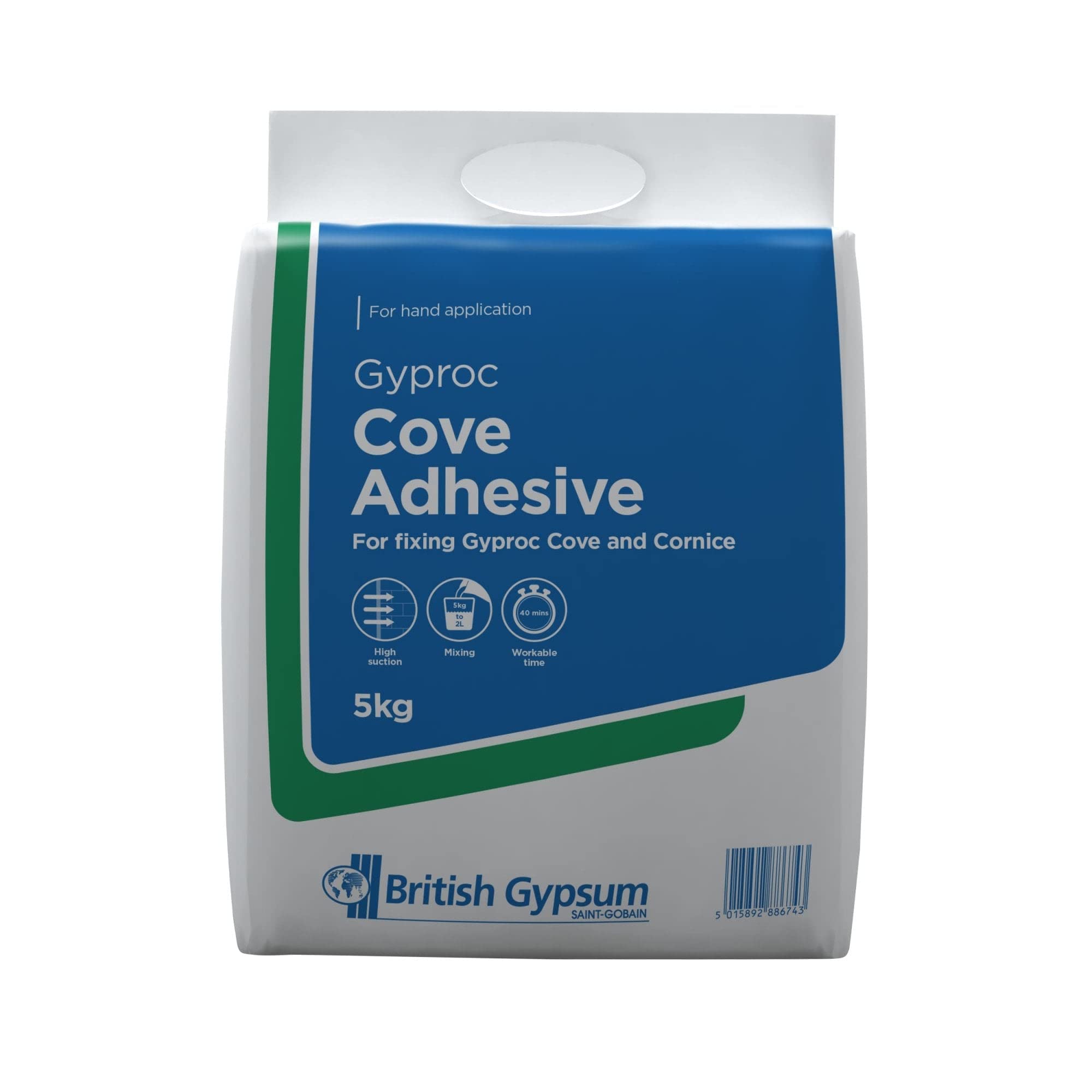 Gyproc - 5200814636 - Cove Adhesive - 5kg