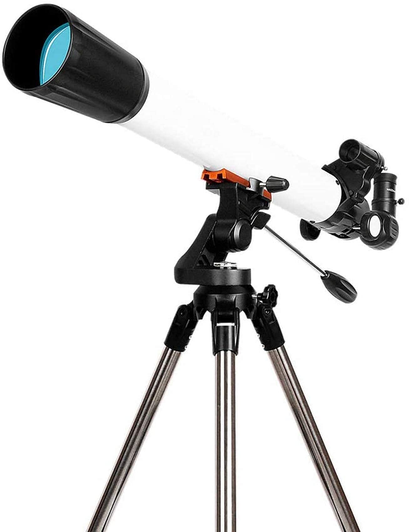 Amazon.co.jp: 天体望遠鏡、三脚付き屈折望遠鏡、90°天頂ミラー深宇宙