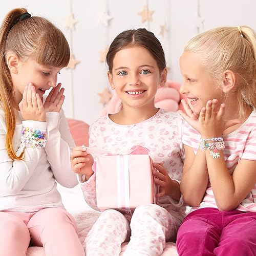 Miniatura 7 de UMEELR Paquete de 28 tarjetas de unicornio para el día de San Valentín con pulseras de arco iris para niños premios de aula regalos de fiesta de San