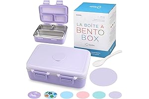 KINS Classic Kids Lunch Box, Spill-Proof Stainless Steel