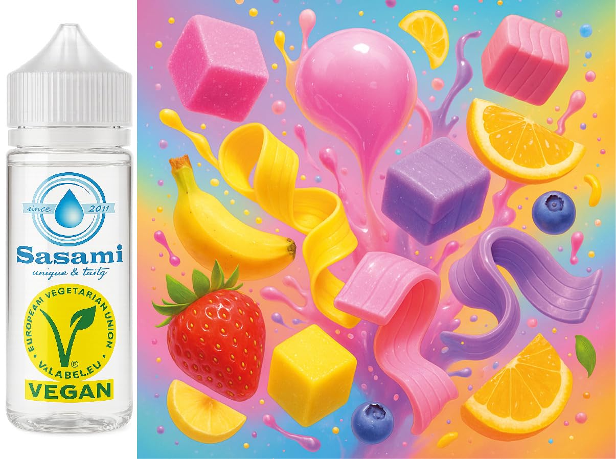Kaugummi - Huba Fancy Aroma Konzentrat - Vegan - Sasami - 100ml