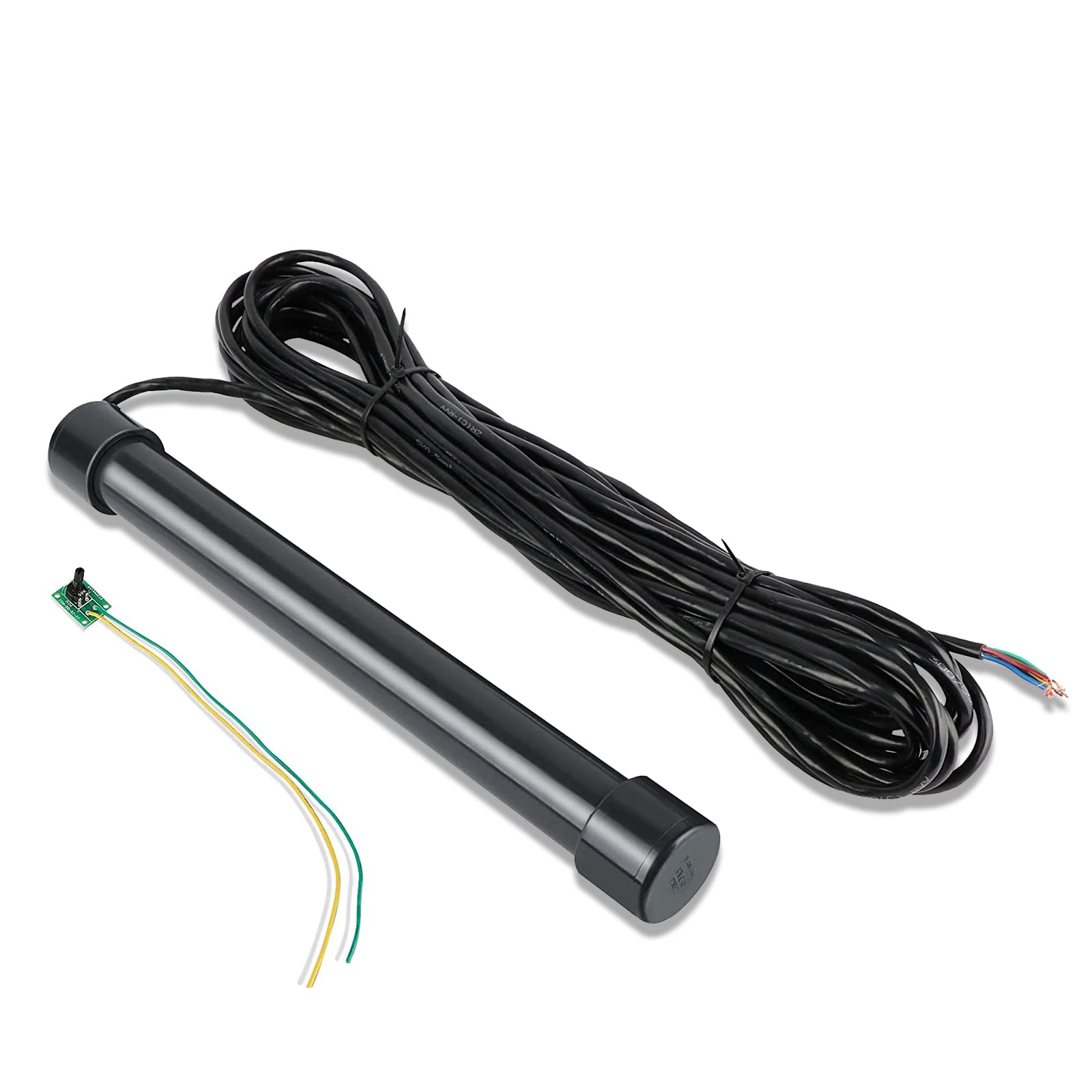 Vehicle Exit Sensor with 50 ft Range Hands-Free Wireless Driveway Car Vehicle Detector for Automatic Gate Opener Systems