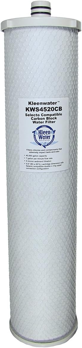 KleenWater KWBGS45210 Fountain Beverage Replacement Cartridge, Compatible with Selecto 101-300, MF620, MF5/620 and MF 620-2P and MF5/620-2P systems