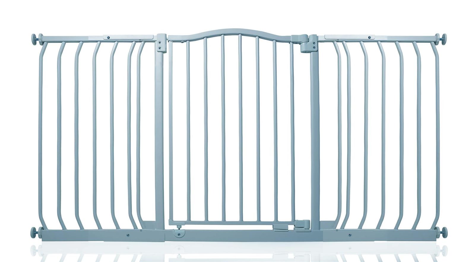Safetots Curved Top Safety Gate, 71cm - 80cm, Matt White, Pressure Fit Stair Gate, Baby Gate for Doors Hallways and Spaces, Safety Barrier, Easy Installation — view 67