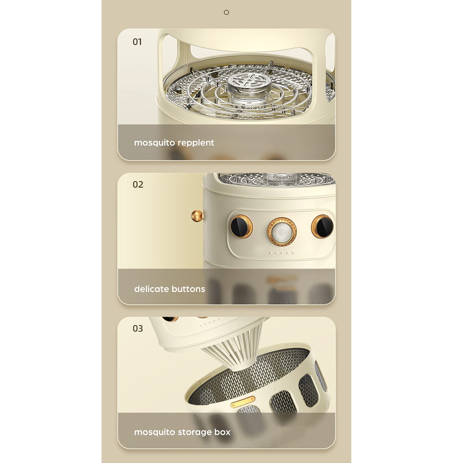 Bug Zapper Lampada Mosquito Killer USB Trappola per Mosche Elettriche per Insetti Repellente per Zanzare per Campeggio